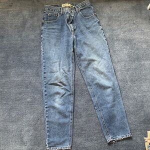 St. John's Bay Straight Leg Jeans - Light/Medium Blue Denim